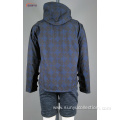 100%polyester woven winter jacket with hood